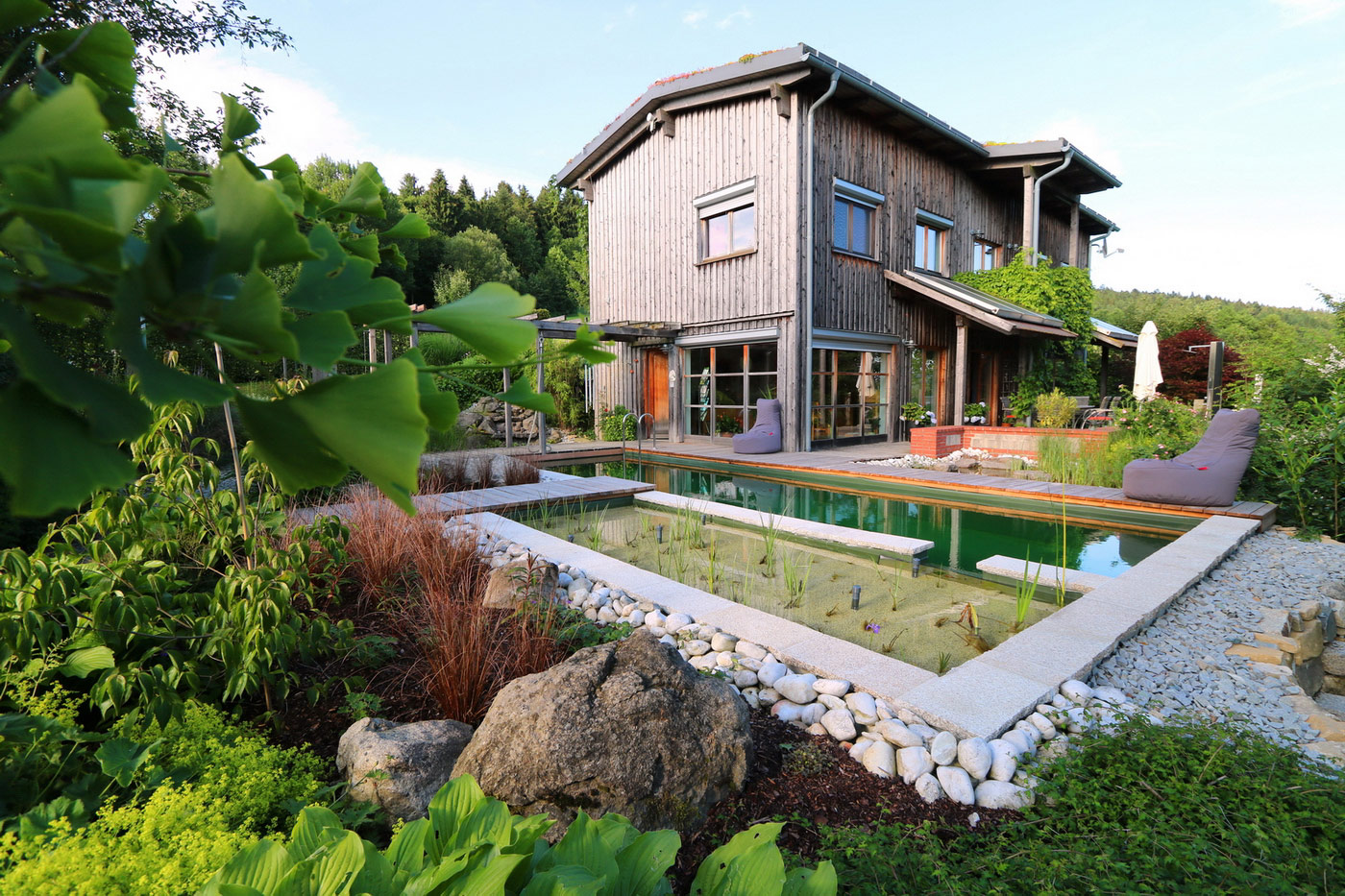 Naturpool GartengestaltungGartenbauReischl, Bayerischer Wald